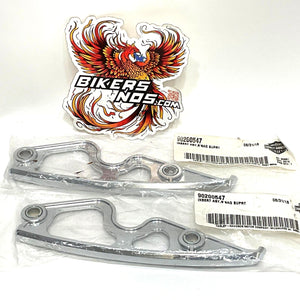 New Genuine Harley 2014-2023 Touring Chrome Saddlebag Support Inserts 90200547