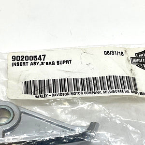New Genuine Harley 2014-2023 Touring Chrome Saddlebag Support Inserts 90200547