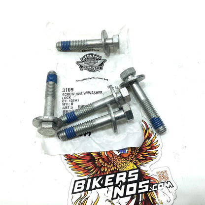 New Genuine Harley 2006-2017 Softail Dyna Head Bolts 5 pack 3109
