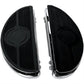 Drag Specialties 1980 Up Harley FL Floorboard Vibration Inserts Chrome 1621-0160