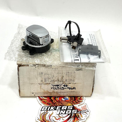New Genuine Harley 1994-2013 FLHR FLSTC Ignition Switch Key Code 3246 71313-96A