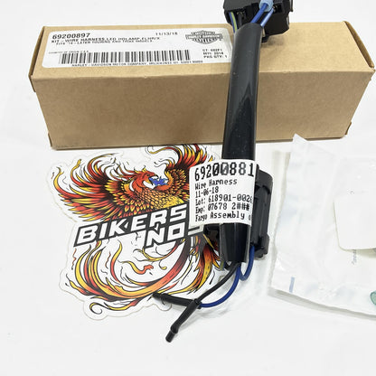 New Genuine Harley 2014-2025 Touring Trike LED Headlamp Wiring Harness 69200897