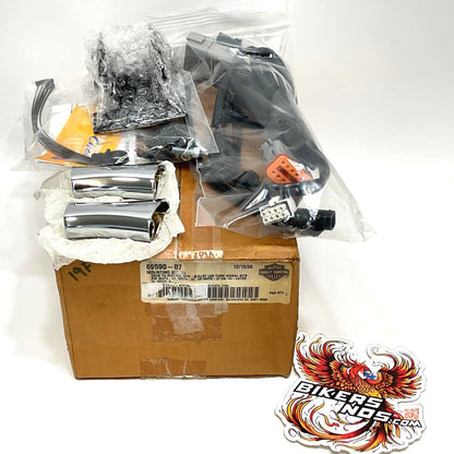 New Harley 2004 Up Sportster XL Mini Bullet LED Turn Signal Mount Kit 69590-07