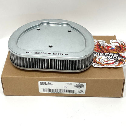 New Genuine Harley Road King 2008-2013 Air Filter Element 29633-08