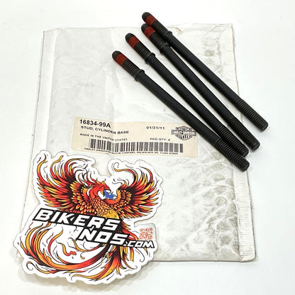 New Genuine Harley 1999-2016 Twin Cam Cylinder Base Studs 16834-99A