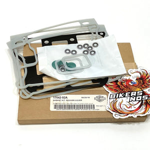 New Genuine Harley 1992-2000 EVO Rocker Cover Gasket Kit 17042-92A