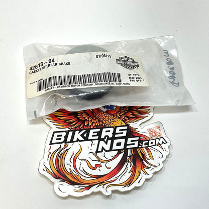 New Genuine Harley 2004-2006 Sportster Rear Brake Reservoir Gasket Kit 42818-04