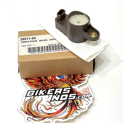 New Genuine Harley 2004-2020 Sportster XL1200 Rear Crankcase Breather 26011-04