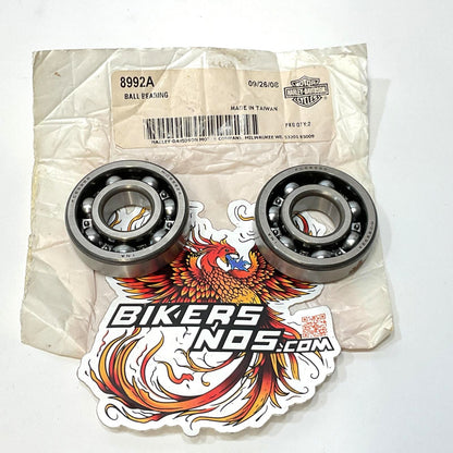 New Genuine Harley 1999-2006 Touring 2pc 5 Speed Trap Door Bearings 8992A