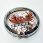 New Genuine Harley FL FLH 4" Auxiliary Fog Lamp Chrome Bezel Ring 68725-62A