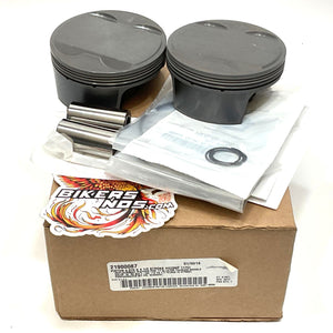 NEW Genuine SE Harley 4.075" M8 High Compression Pistons 114-117CI  21900087