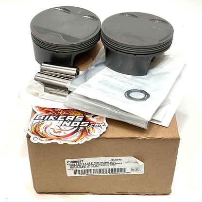 NEW Genuine SE Harley 4.075" M8 High Compression Pistons 114-117CI  21900087