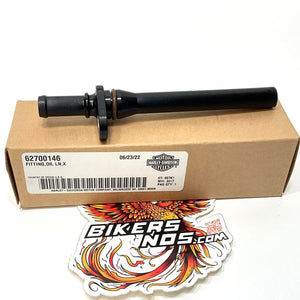 New Genuine Harley Transmission Oil Return Fitting Assembly 62700146