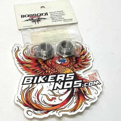 Bassani O2 Port Bung Adapters 18 mm to 12 mm 102P2