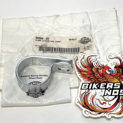 New Genuine Harley 2006-2017 Twin Cam Exhaust Pipe Clamp 65654-97
