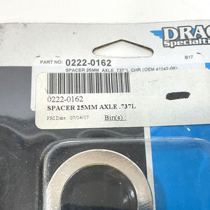 Drag Specialties 2008-2017 Dyna Touring 25mm Rear Right Axle Spacer 0222-0162