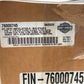NEW Genuine Harley Boom Audio 2017-2023 Saddlebag Speaker Install Kit 76000745
