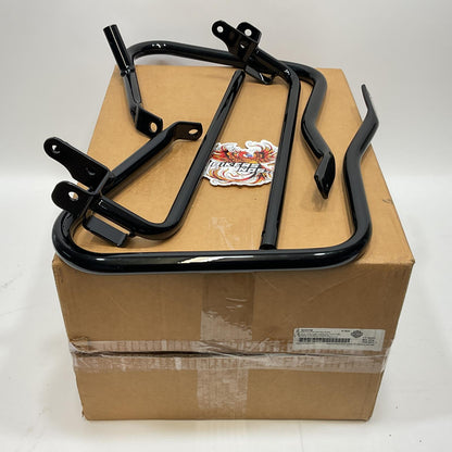 NEW Genuine Harley 2014-2025 Touring Gloss Black Rear Saddlebag Guards 90200788