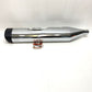 New Vance & Hines 1995-2016 Touring Monster Oval Chrome/Black Mufflers 16753