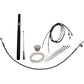 FBI 2021-2023 Harley Touring 14" Ape Hanger Handlebar Cable Install Kit 109014