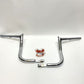 FBI 1986-2022 Touring 1.25" Pointed Top Chrome 10" Ape Hanger Handlebars 905010