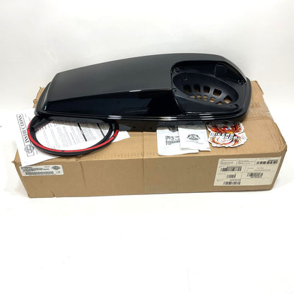 New Genuine Harley 2014-2025 Right Saddlebag Speaker Lid Vivid Black 90200826DH