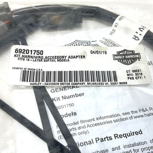 New Genuine Harley Wiring Harness Accessory Adapter 69201750