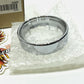 New Genuine Harley Bullet Style Clear Lens with Chrome Trim 69004-06
