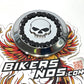New Genuine Harley 1983 Up Skull & Chains Fuel Cap Trim Chrome 61100008