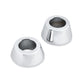 New Genuine Harley 2008 Up Touring Chrome Tapered Front Wheel Spacers 41458-08