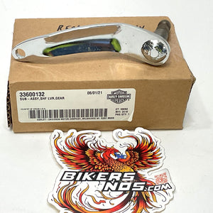 New Genuine Harley 2018 Up Softail Gear Shift Lever Chrome 33600132