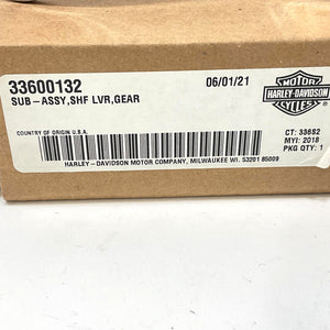 New Genuine Harley 2018 Up Softail Gear Shift Lever Chrome 33600132