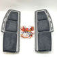 Genuine Harley 1986 Up Touring Softail Gray Adversary Rider Footboards 50502250