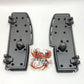 Genuine Harley 1986 Up Touring Softail Gray Adversary Rider Footboards 50502250