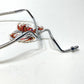 Genuine Harley 2014-2024 Touring Non ABS Diamondback Lower Brake Line 41800336