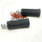 New Genuine Harley Large Cushioned Footpegs 49110-98