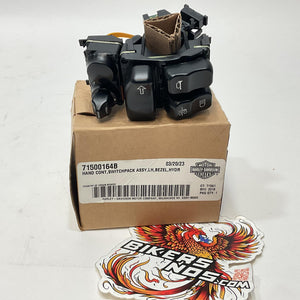 New Genuine Harley 2021-2024 CVO Touring Left-Hand Backlit Switchpack 71500164
