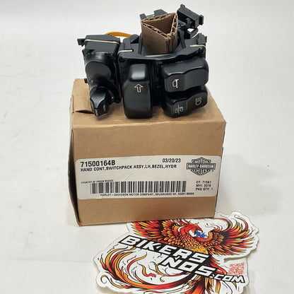 New Genuine Harley 2021-2024 CVO Touring Left-Hand Backlit Switchpack 71500164