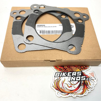 New Genuine Harley 2017-2022 M8 Cylinder Head Gasket 3.937 Water Cooled 16500326