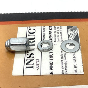 Harley Davidson Chrome Fork Axle Retainer Nut 88-94FXR 93-03FXD 88-UpXL 45802-03