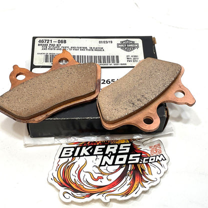 New Genuine Harley 2006-2007 Softail Brake Pad Kit 46721-06B