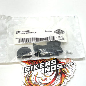 NOS Genuine Harley 2004 Up Sportster XL Left Side Cover Mounting Clip 70417-04C