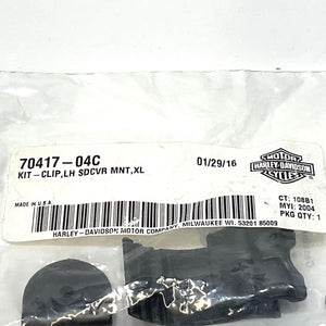 New Genuine Harley 2004-2022 Sportster XL Left Side Cover Mount Clip 70417-04C