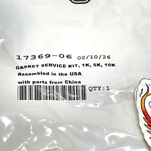 Genuine Harley 1999 Up Twin Cam and M8 Derby Cover Gasket Service Kit 17369-06