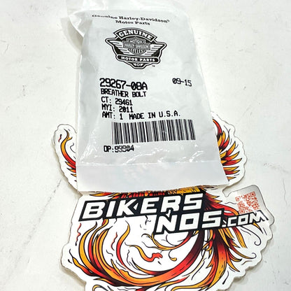 New Genuine Harley Twin Cam 2008-2017 Touring Softail Breather Bolt 29267-08A