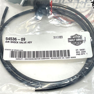 New Genuine Harley 2009-2013 Road King Air Shock Valve Assembly 54536-09