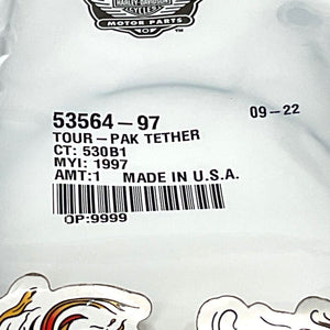 New Genuine Harley Davidson 1997-2013 Touring Tour Pak Lid Tether 53564-97