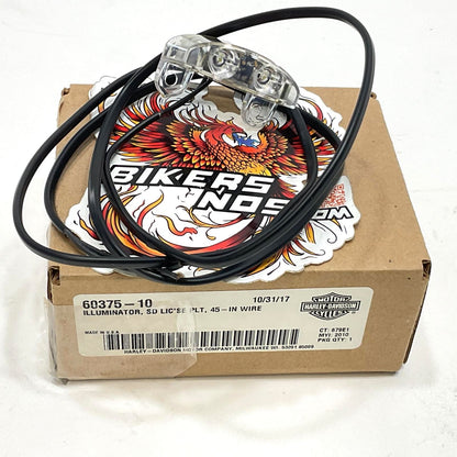 New Genuine Harley 2010 Up Sportster Dyna Softail License Plate Light 60375-10