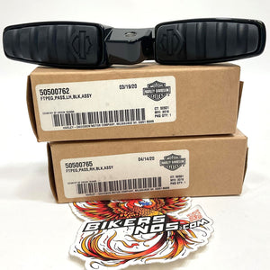 New Genuine Harley 2018-2024 Fat Bob Livewire Passenger Footpegs 50500762