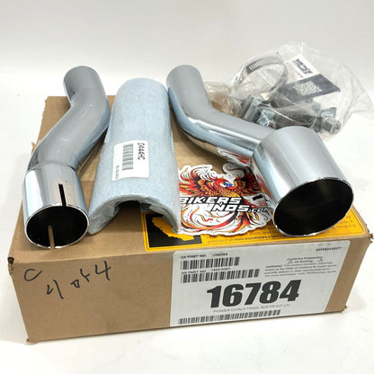 NEW Vance & Hines 2017-2025 Harley Trike Chrome Exhaust Adapter Kit 16784